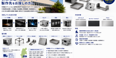 長野県で装置板金・機械カバー 中野屋ステンレス