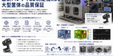大物の精密板金も安心。最新ハンディ3D測定機による大型筐体 中野屋ステンレス